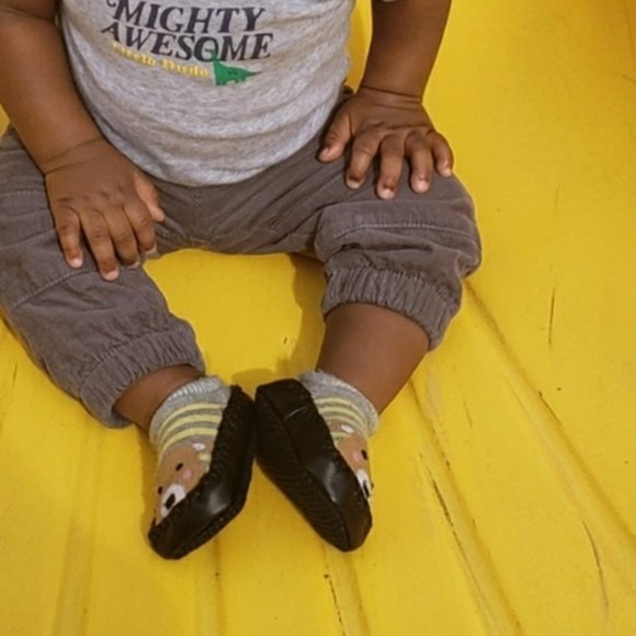 Baby Shoes Socks Animal Infant Sock Shoe Red New - Picture 16 of 16